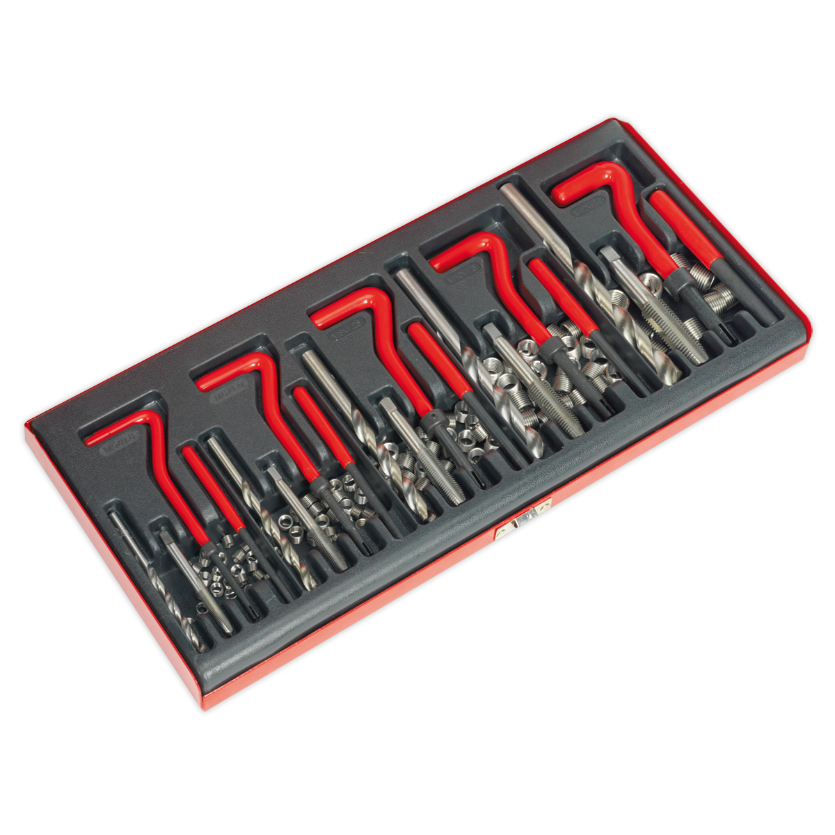 Sealey Thread Repair Master Kit Protects Tapped Threads Against Damage TRMK
