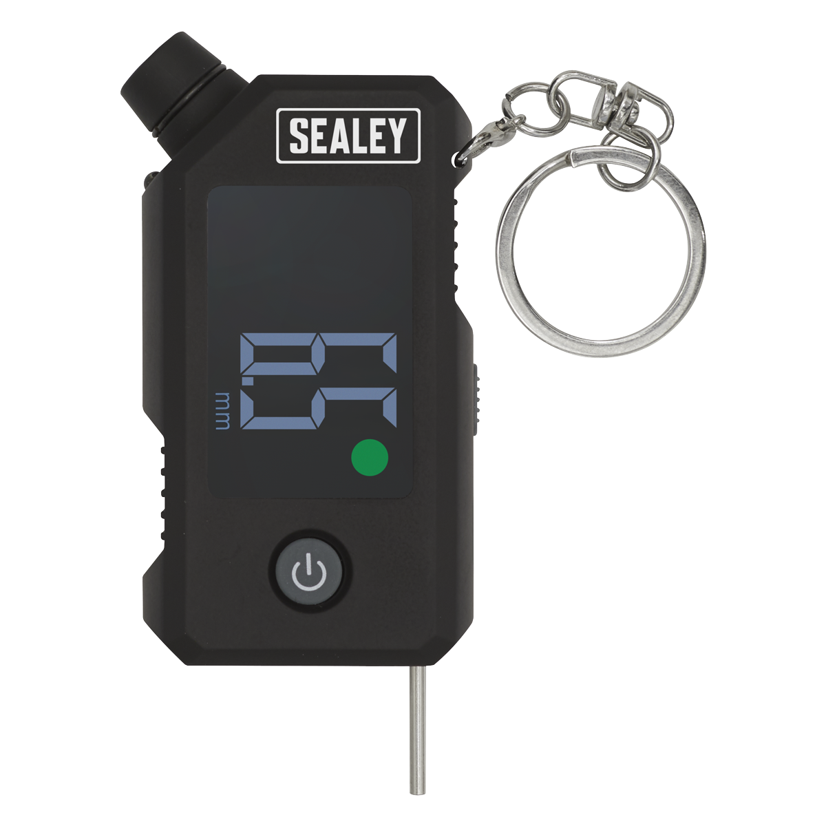 Sealey Digital Tyre Pressure & Tread Depth Gauge With LED Display TSTPG12