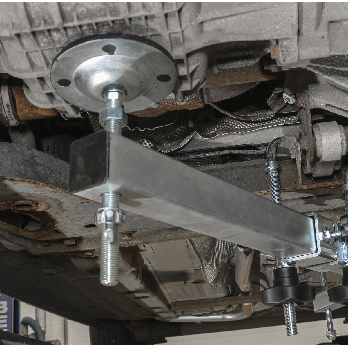 Sealey Under Vehicle Engine Gearbox Support Fully Adjustable Silver VS0110