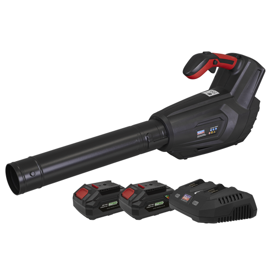 Sealey SV20 Series Cordless Blower Kit 40V 4Ah Heavy Duty Trigger Lock CP40VBKIT