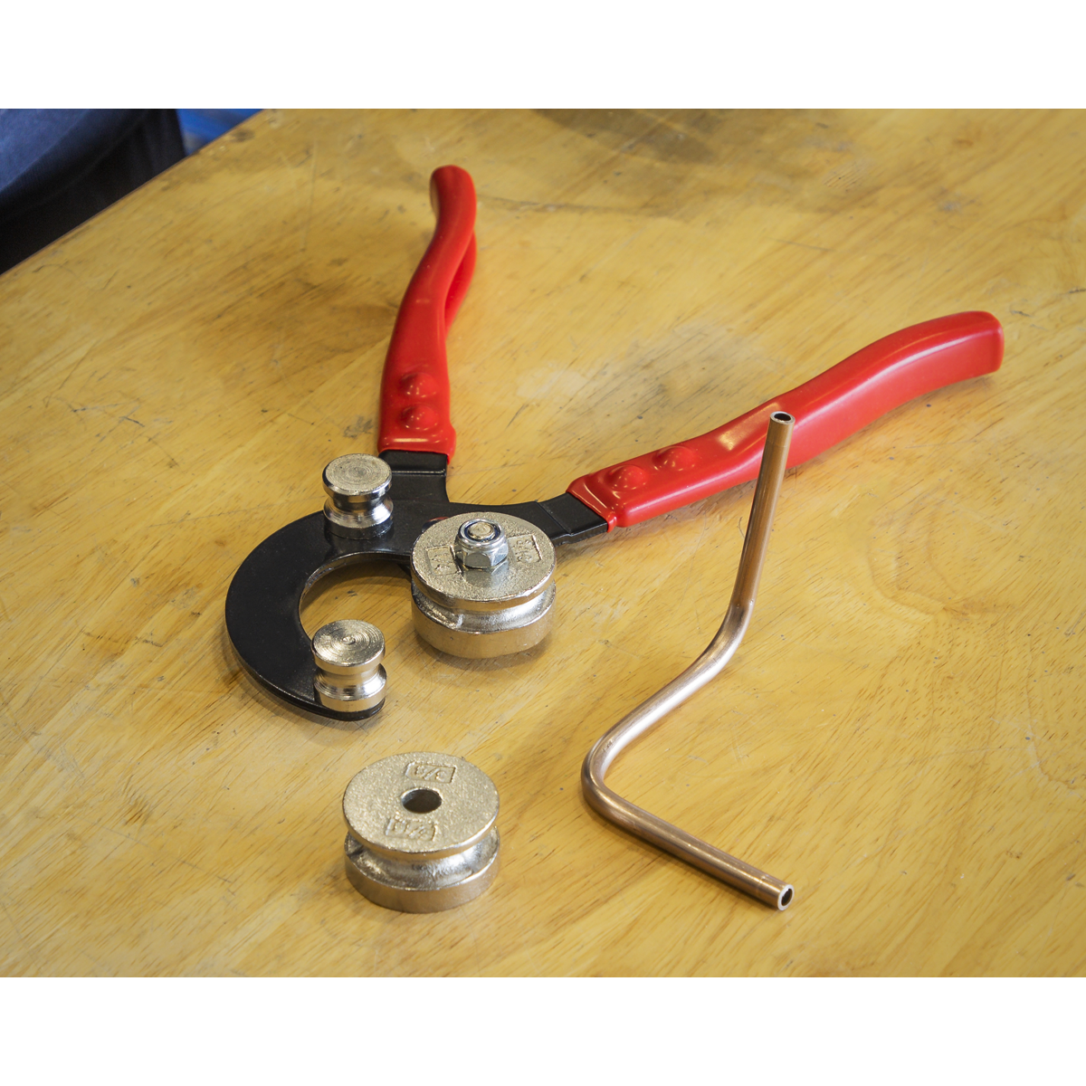 Sealey 4 In 1 Deluxe Pipe Bender 4.75mm 6mm 8mm 10mm Automotive VS0346