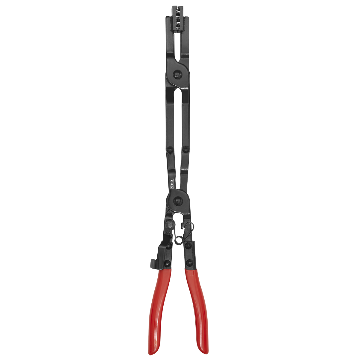 Sealey Hose Clamp Pliers Tool 430mm Double-Jointed 75mm Jaw Capacity VS1678
