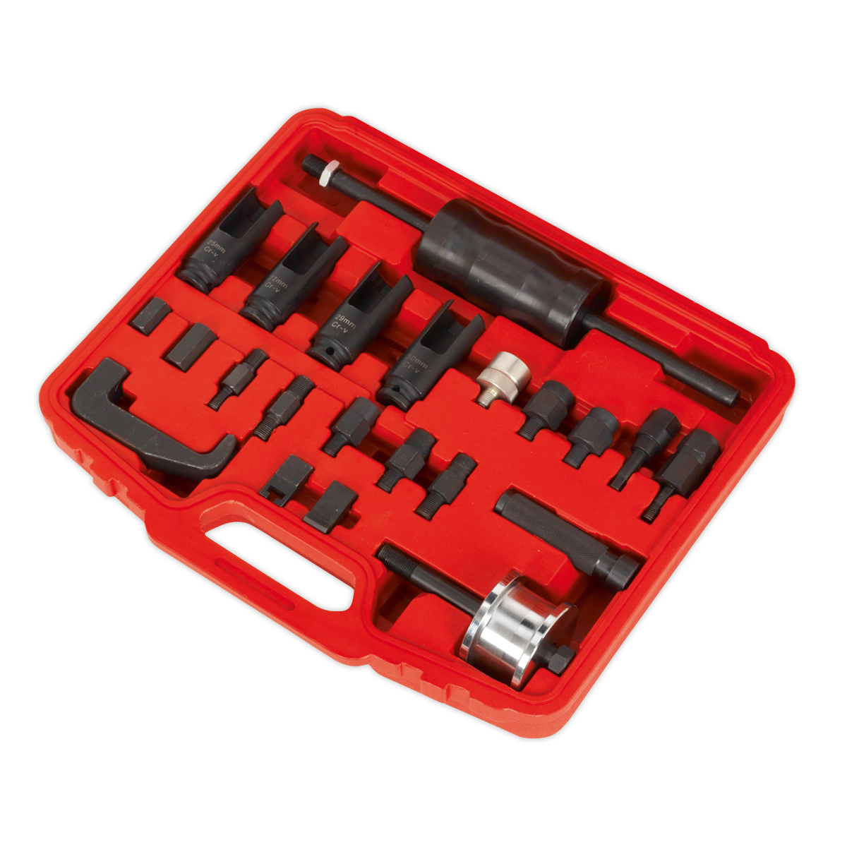 Sealey Diesel Injector Master Kit Supplied In Storage Case Black VS2064