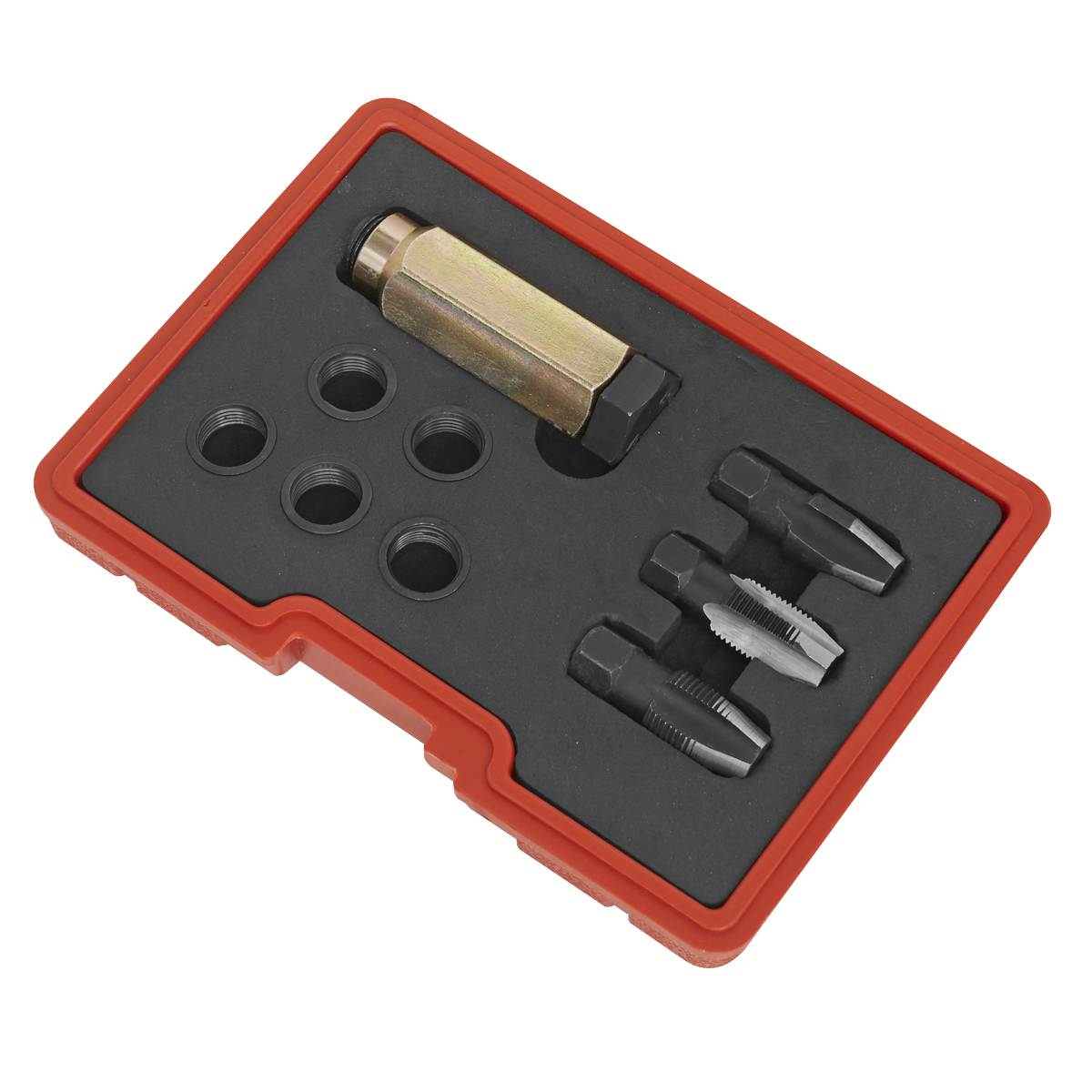 Sealey Oxygen Sensor Thread Repair Kit With Installation Tool M18 x 1.5mm VS5281