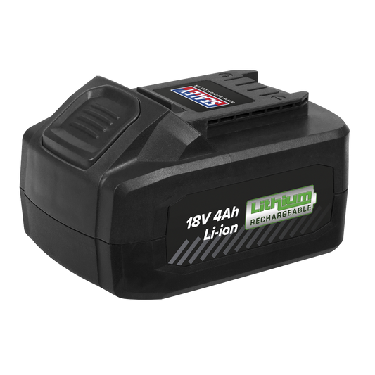 Sealey Power Tool Battery 18V 4Ah Lithium-Ion For CP650LI & CP650LIHV CP650BP