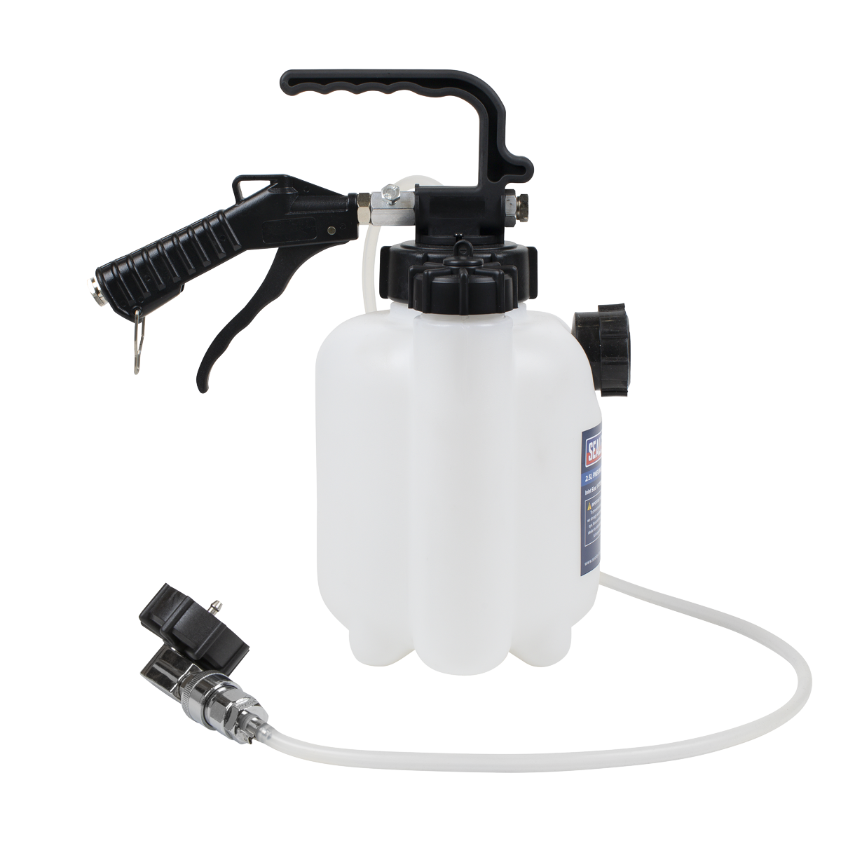 Sealey Pneumatic Brake & Clutch Bleeder Pressure Range 2.5L Reservoir VS830