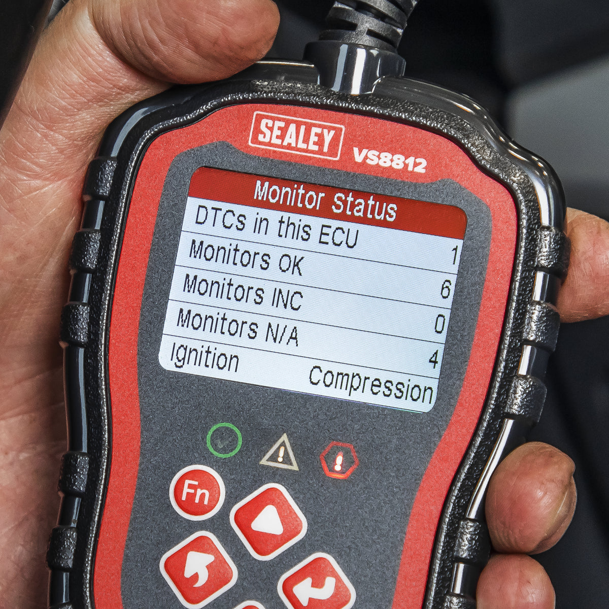 Sealey EOBD Code Reader Live Data Tests Vehicle Charging Cranking Systems VS8812