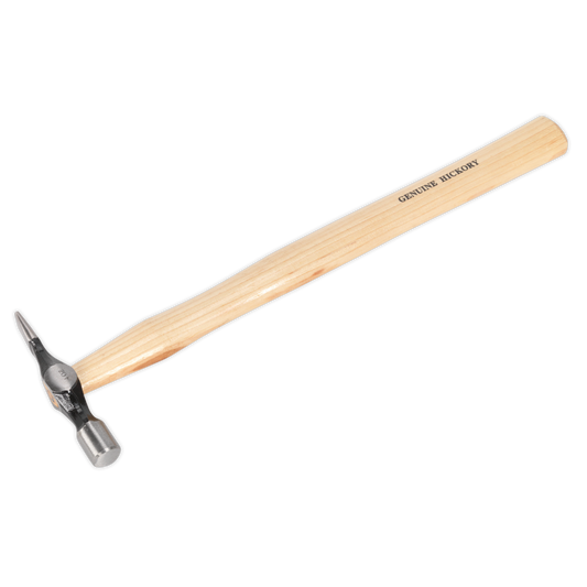Sealey 4oz Cross Pein Pin Hammer With Straight-Grain Hickory Shaft CPH04
