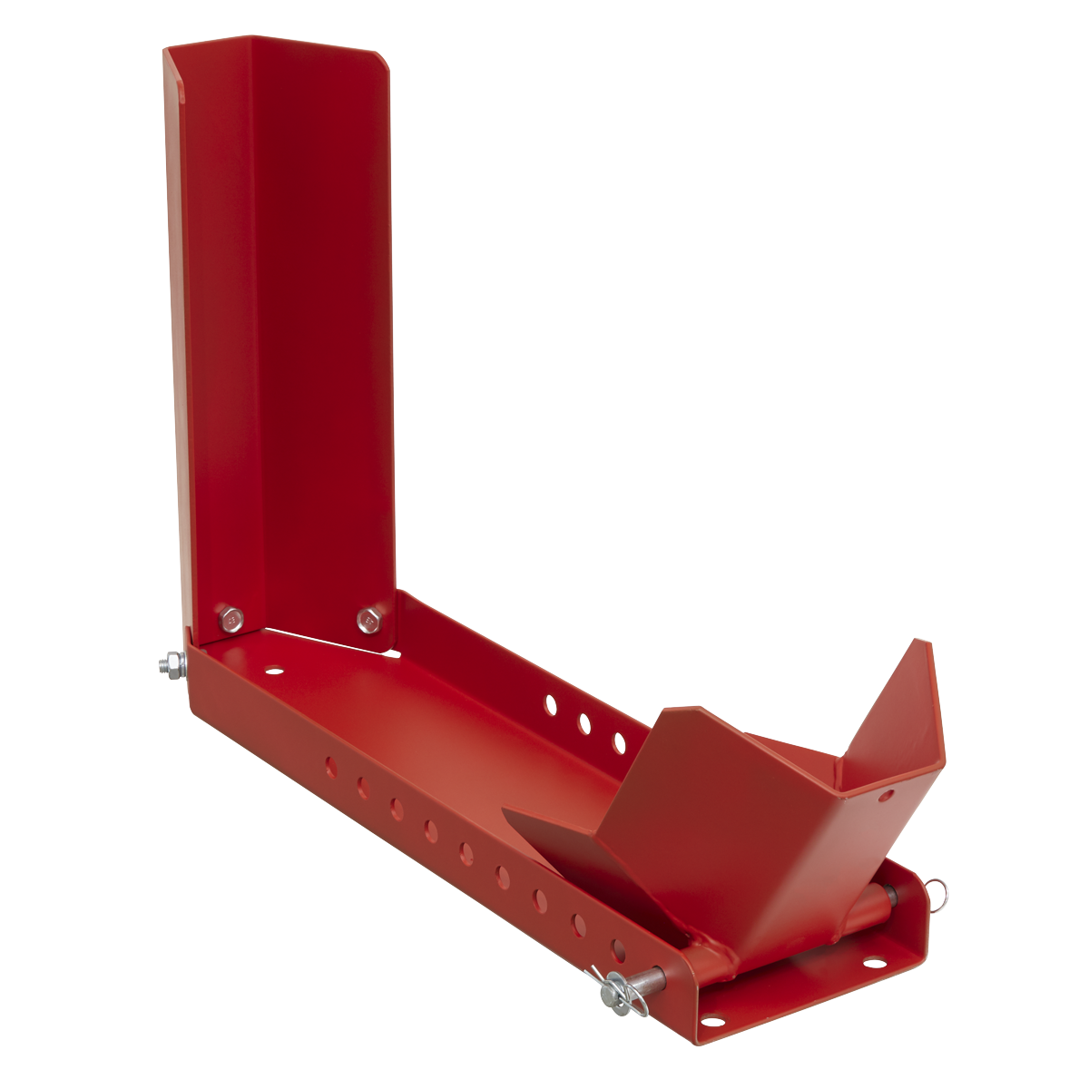 Sealey Motorcycle Roll-in Wheel Clamp - Bolt Down Fits Wheels Ø13"-21" WCR02