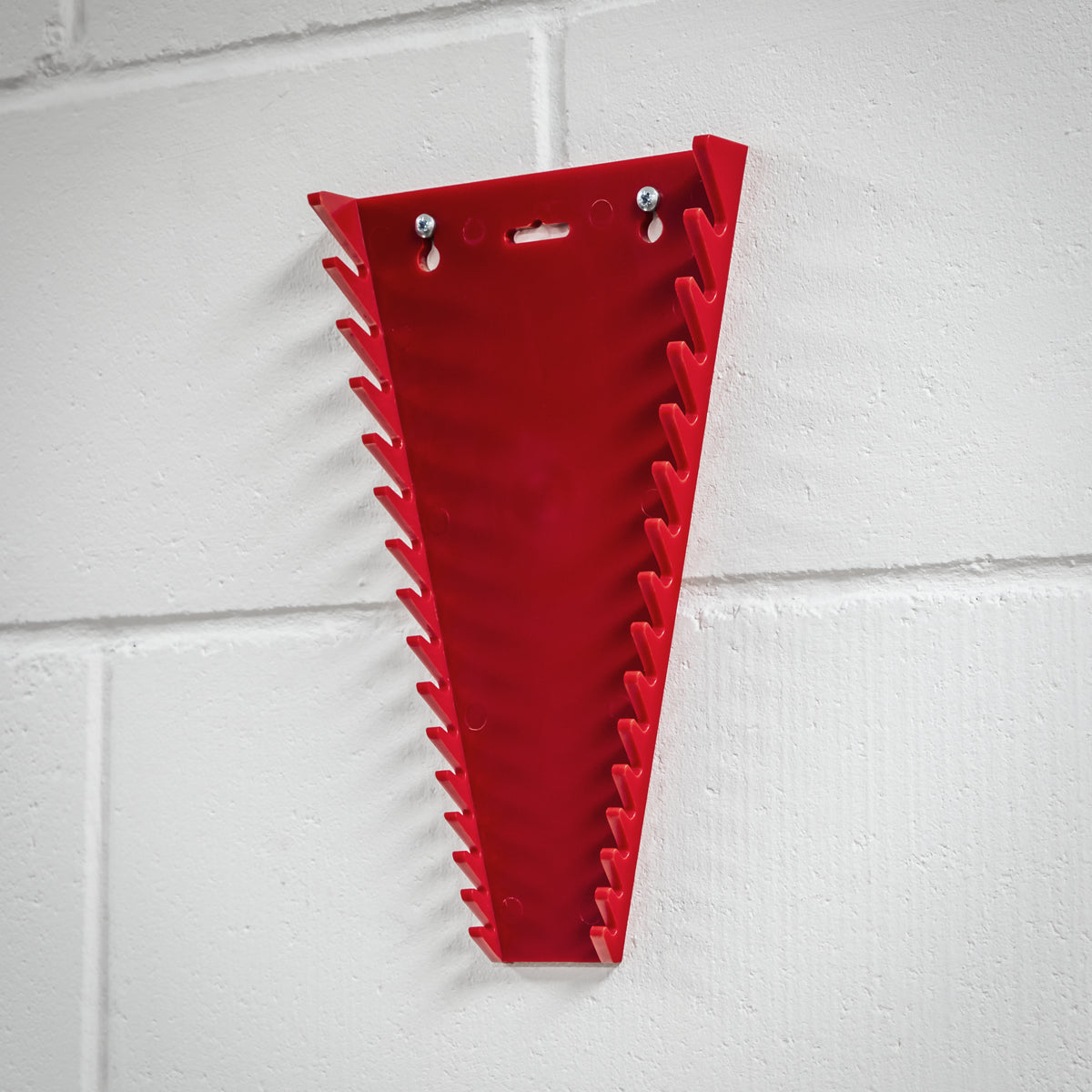 Sealey Durable Composite Spanner Rack Capacity 15 Spanners Wall Mountable WR05