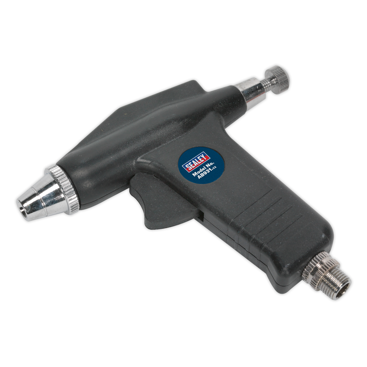 Sealey Air Brush Kit With 1.5m Small-Bore Hose & 1/4" Reduction Nipple AB931