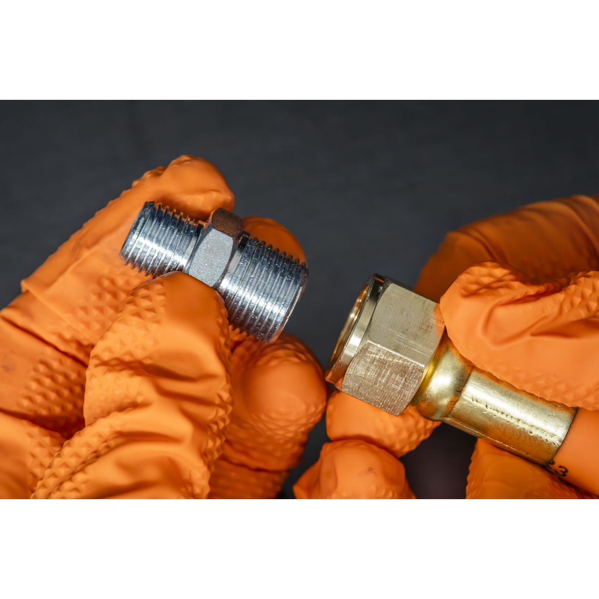 PCL Reducing Union 3/8" BSPT To 1/4" BSPT 5 Pieces For Workshop Agricultural Use