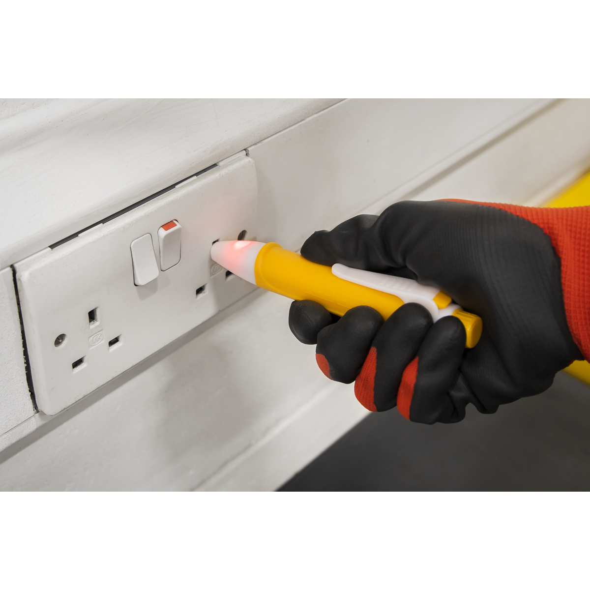 Sealey Premier Non Contact Voltage Detector 80-1000V Green LED 50-60Hz AK1998