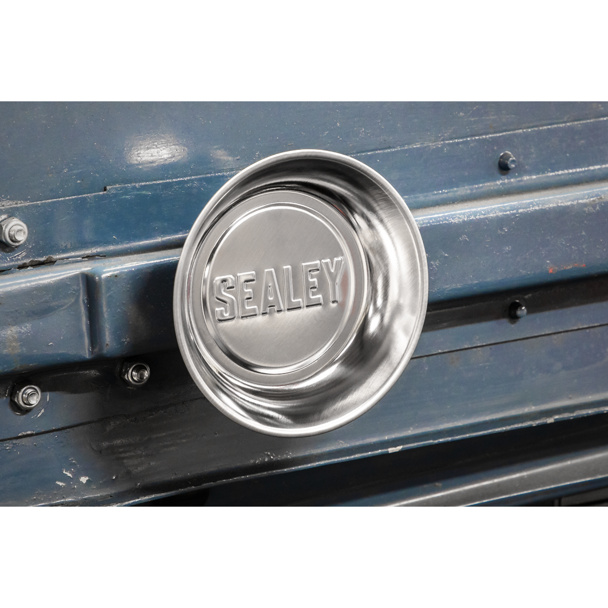 Sealey Ø110mm Magnetic Collector Stainless Steel Tray Daily Professional AK2311