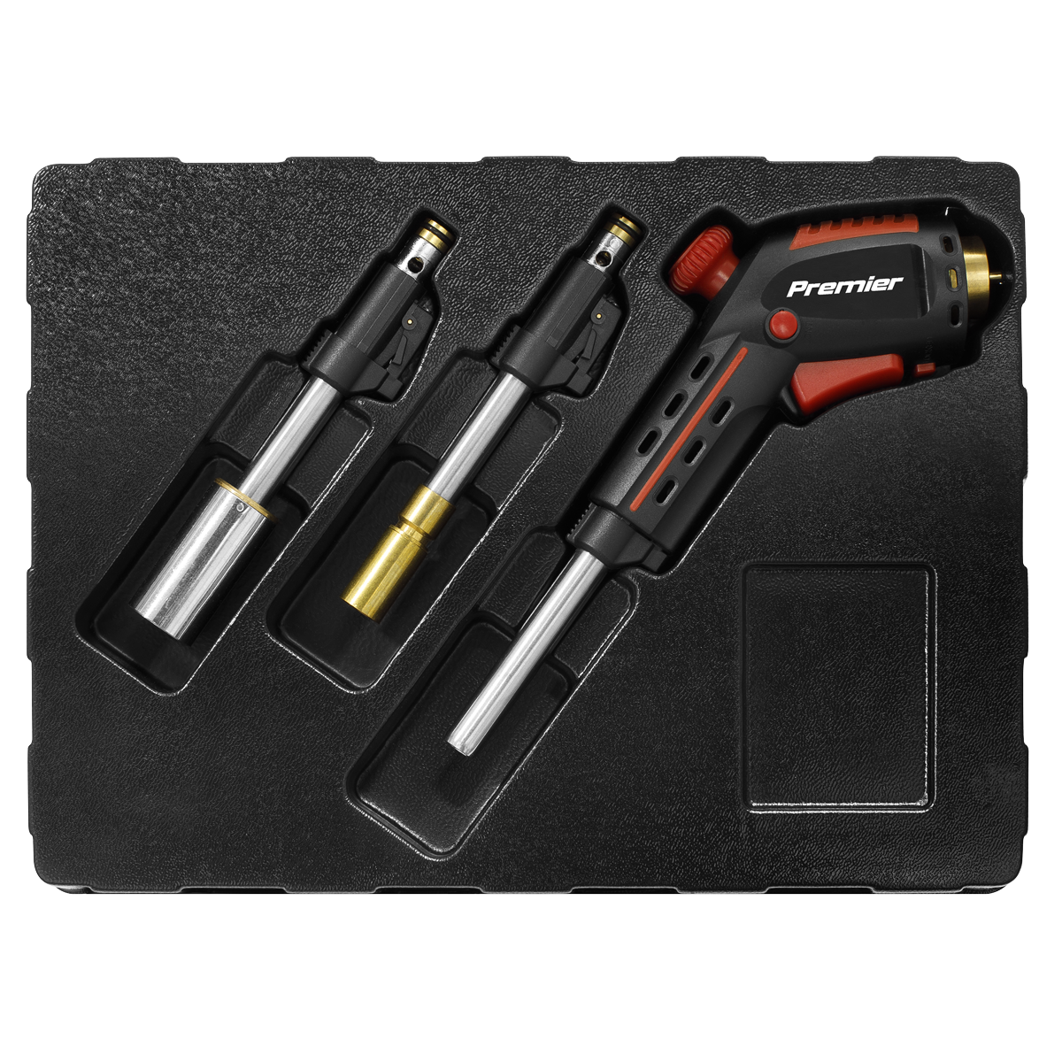 Premier Interchangeable Propane Torch Set 3-In-1 Interchangeable Tips AK2958