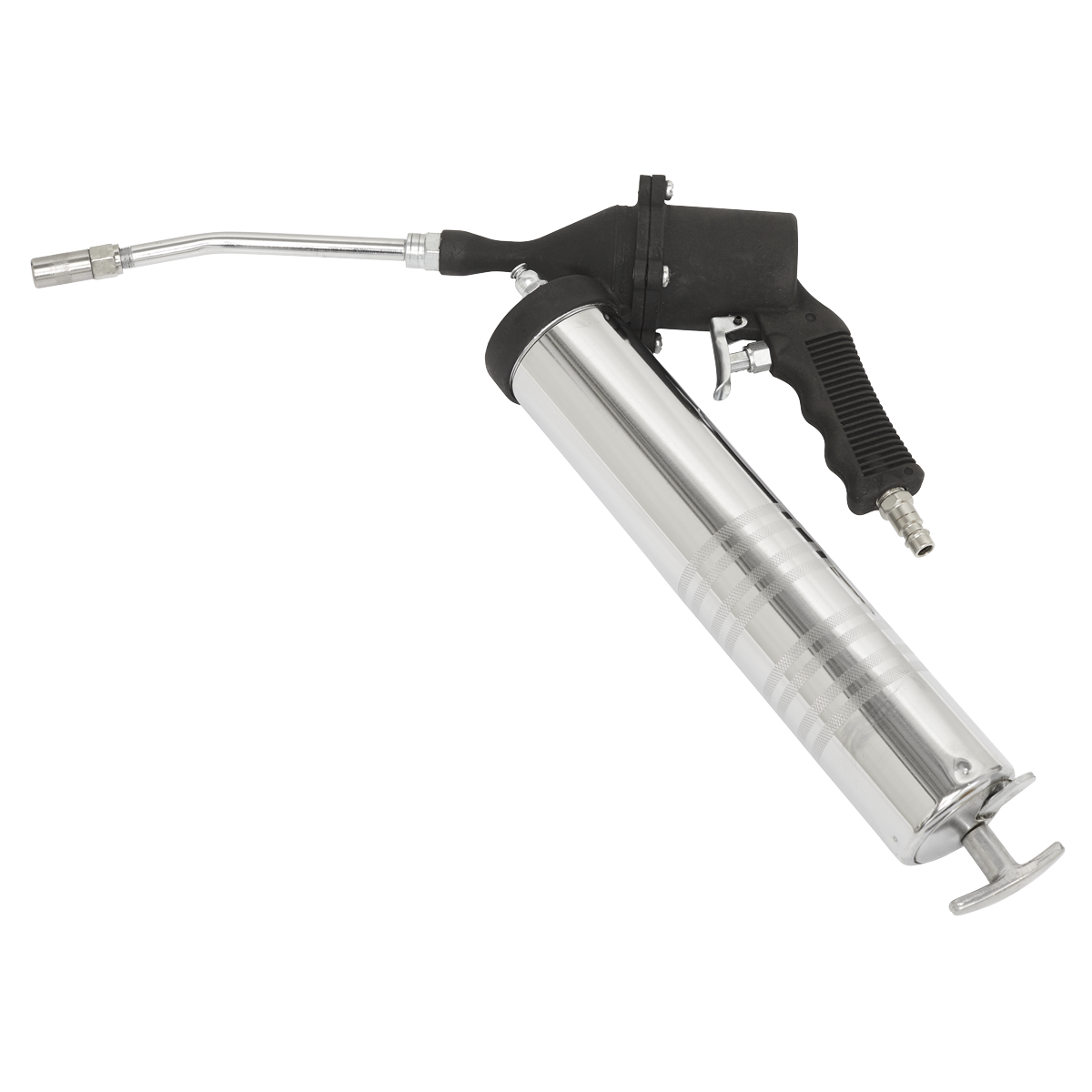 Sealey Manual/Air Grease Gun Kit With 360° Rotating Head Silver AK46KIT