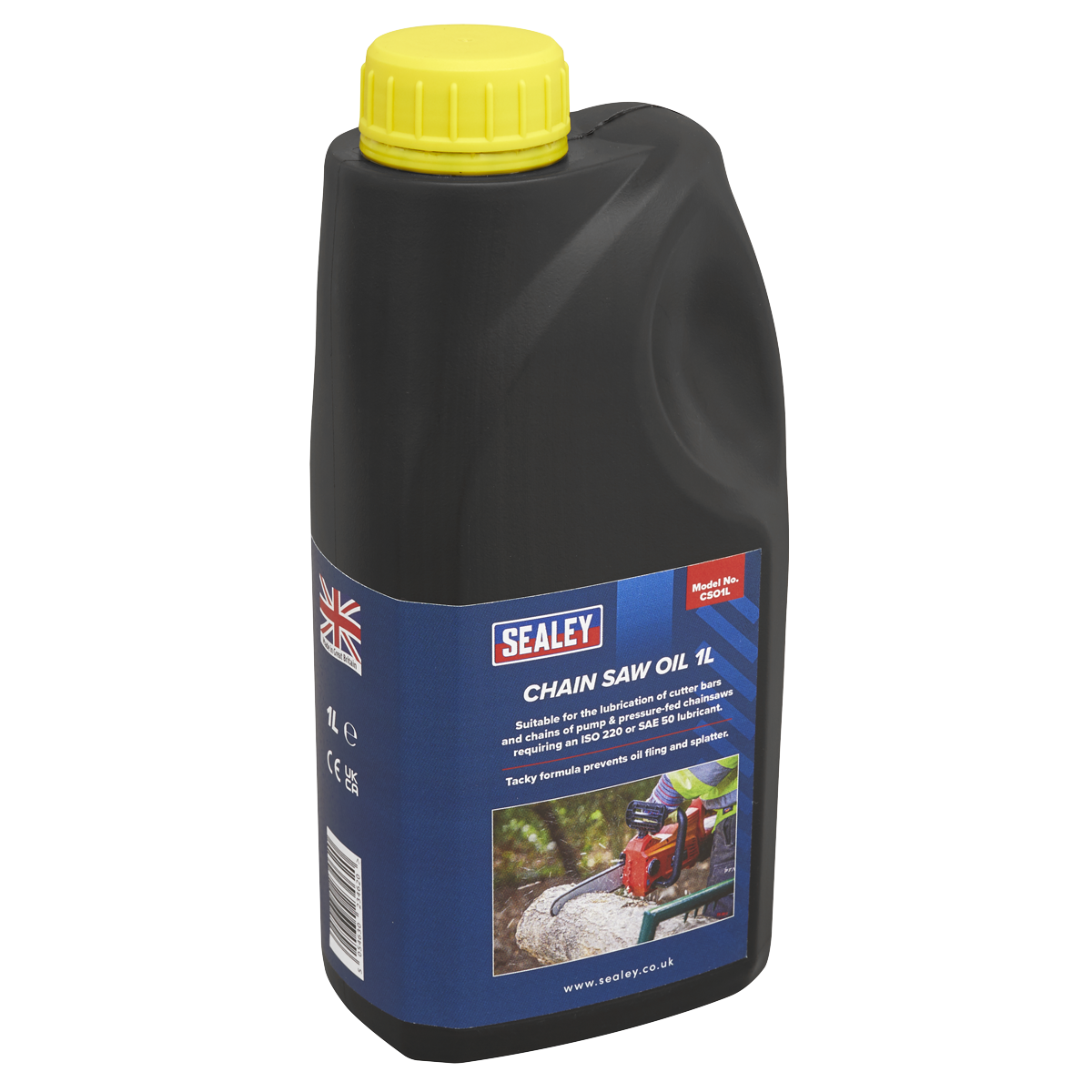 Sealey Chainsaw Oil 1 Litre All Season Long Life Anti Corrosion Universal CSO1L
