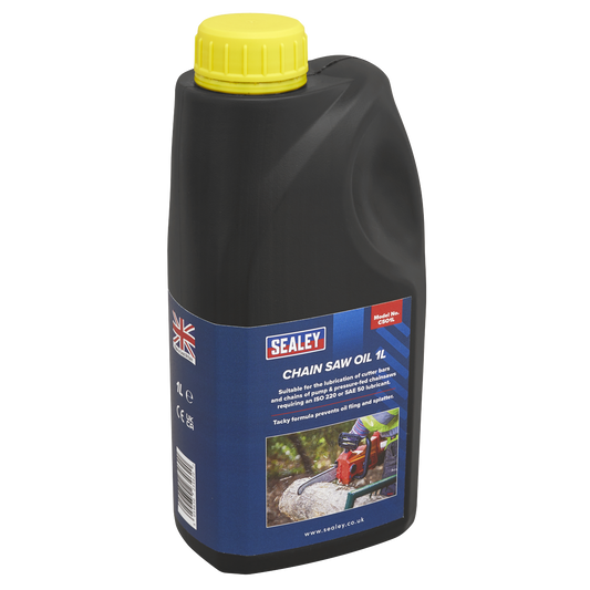 Sealey Chainsaw Oil 1 Litre All Season Long Life Anti Corrosion Universal CSO1L