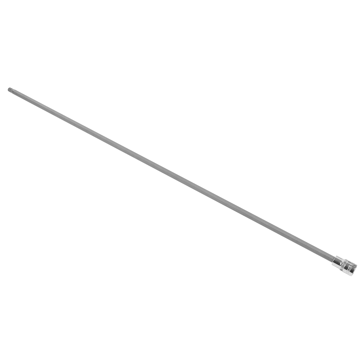 Sealey Spline Socket Bit Extra-Long M10 x 800mm 1/2" Square Drive AK5536