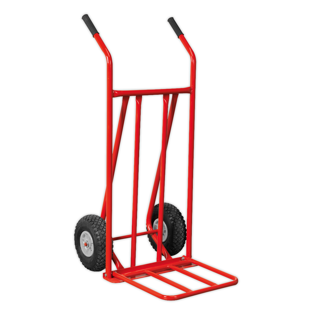 Sealey Folding Sack Truck Tubular Steel With Pneumatic Tyres 150kg CST800
