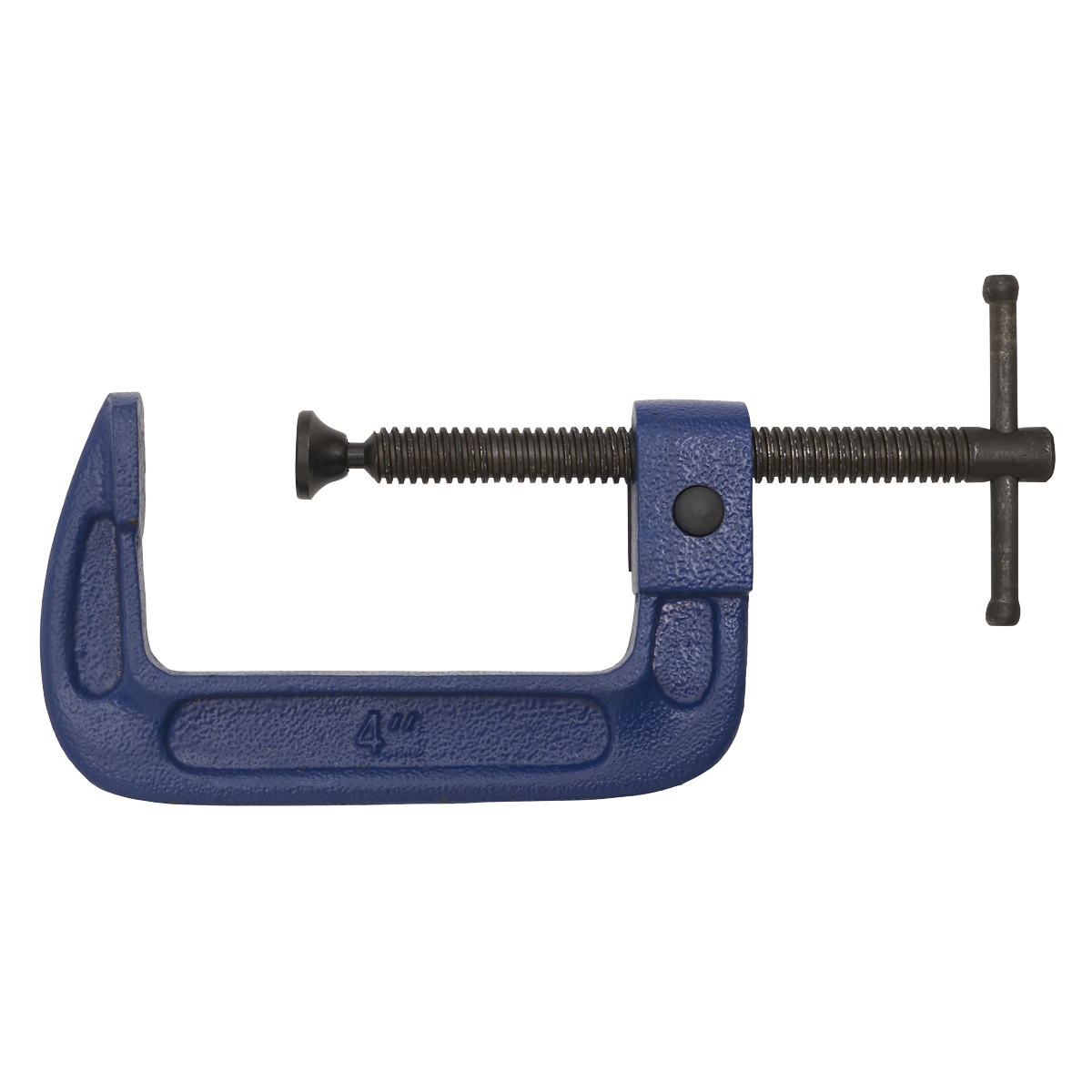 Sealey 100mm G-Clamp Quick Release Mechanism Swivel Tip Forged Body AK6004Q