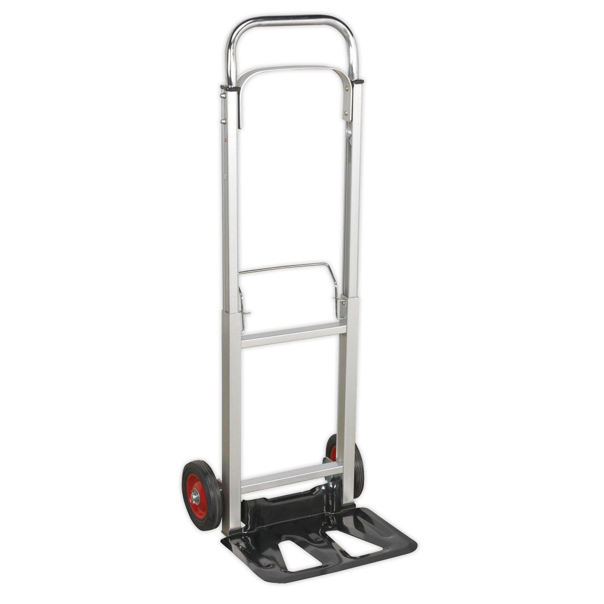 Sealey Folding Sack Truck With Lightweight Aluminium Frame 90kg Capacity CST980