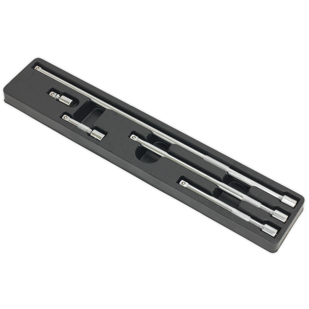 Sealey Extension Bar Set 5pc 3/8" Square Drive For Daily Professional Use AK6341