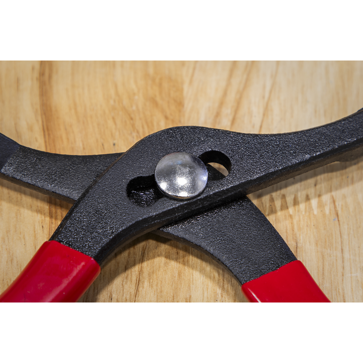 Sealey Oil Filter Pliers Forged With Long Handles 54-108mm Capacity AK6411