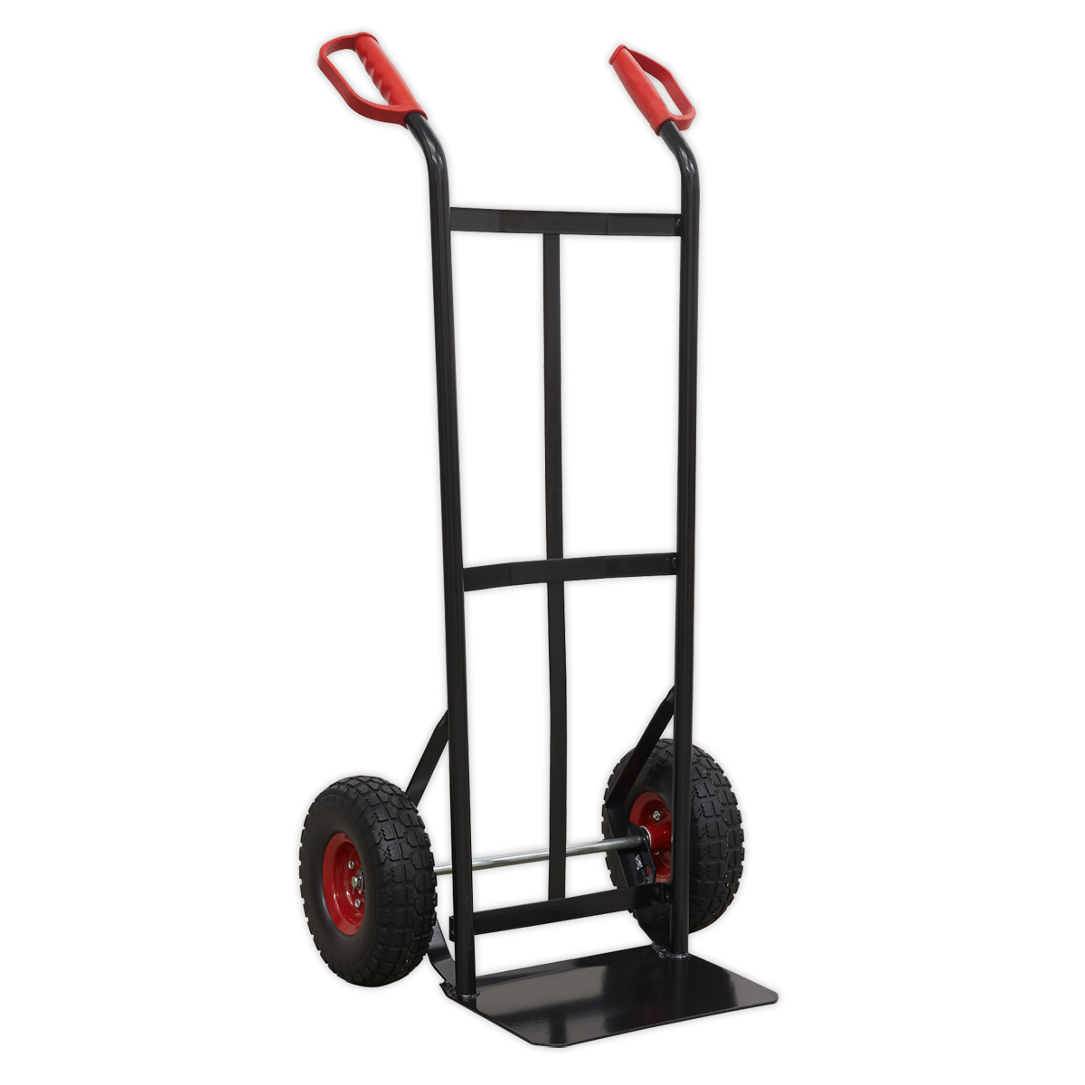 Sealey 250kg Heavy Duty Sack Truck With PU Tyres D-Shaped Handle Grips CST987HD