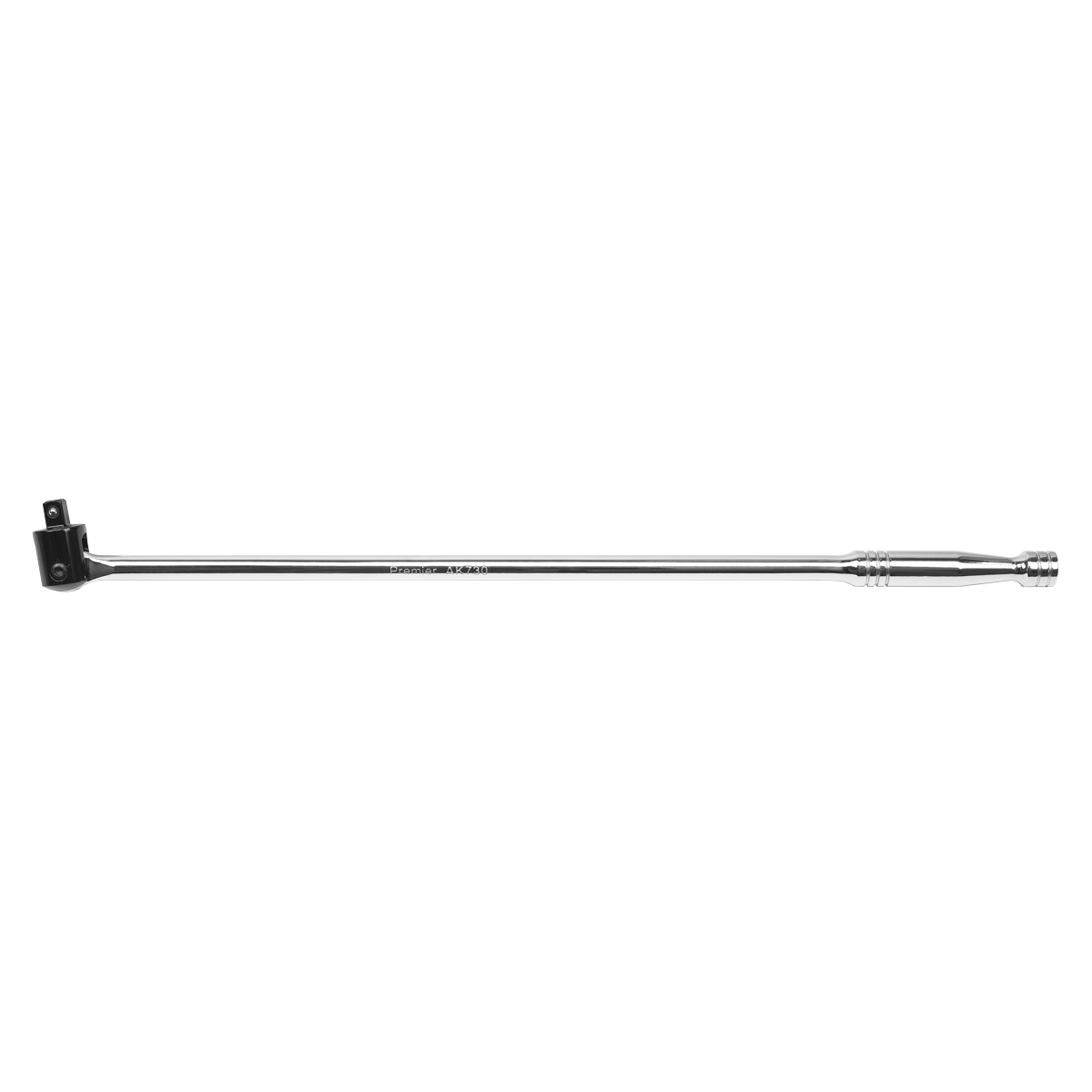 Sealey Breaker Bar 60cm Long 1/2" Square Drive Swivel Head Chrome Vanadium AK730