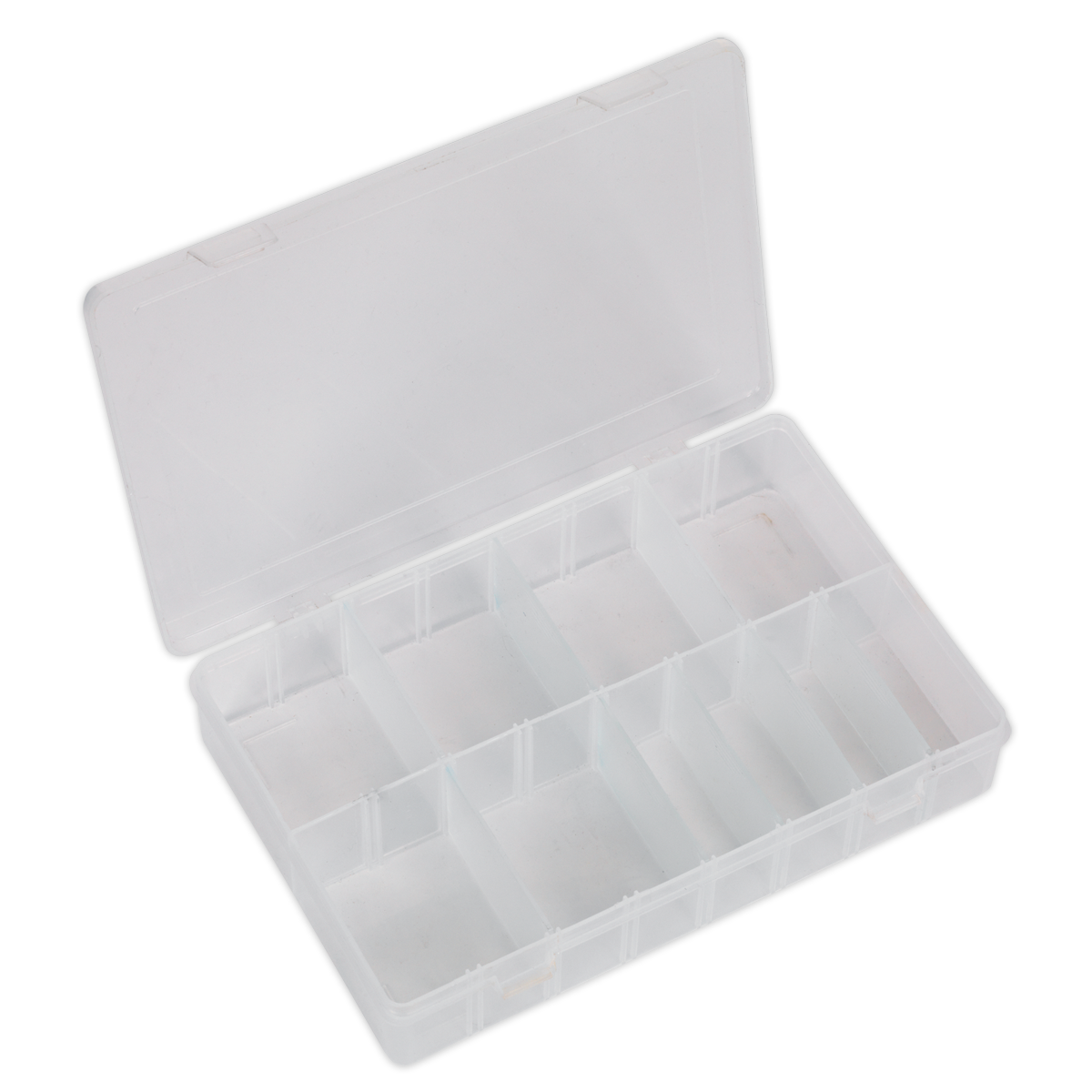 Sealey Assortment Box With 8 Removable Dividers & 2 Snap Latches ABBOXMED
