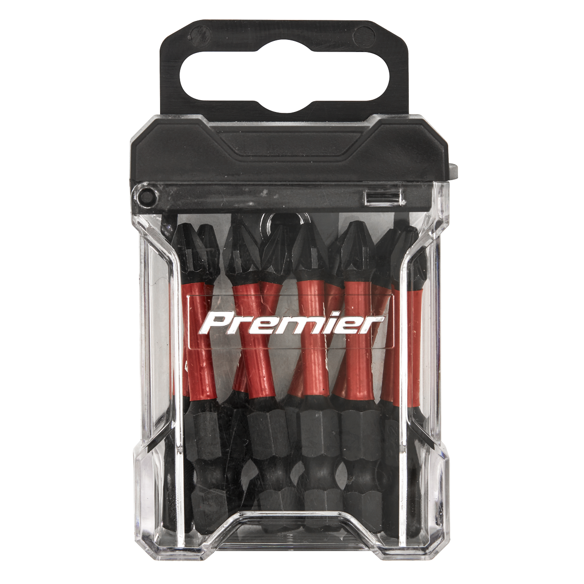 Sealey Pozi #2 Impact Power Tool Bits Forged From S2 Steel 50mm 10 Pieces AK8275
