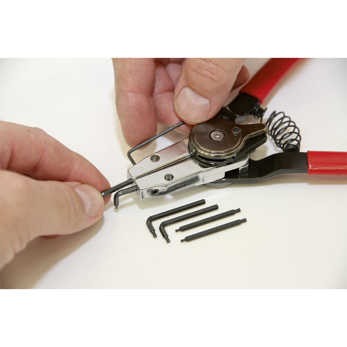 Sealey Quick Change Internal/External Circlip Pliers Set Professional AK8453