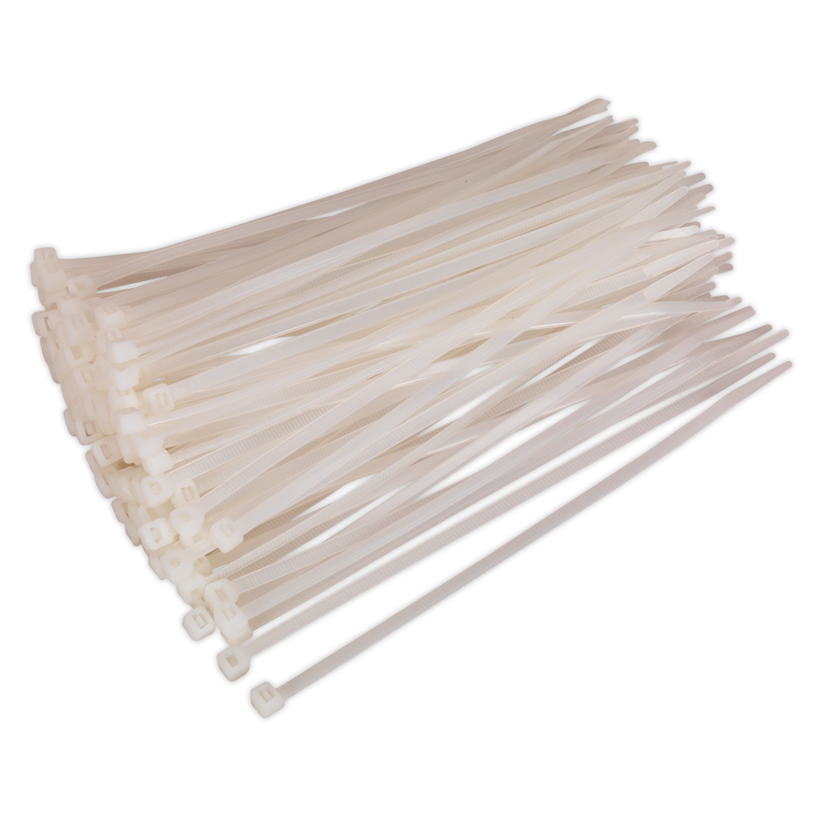 Sealey Cable Ties Heat Resistant 200 x 4.8mm White Pack Of 100 CT20048P100W