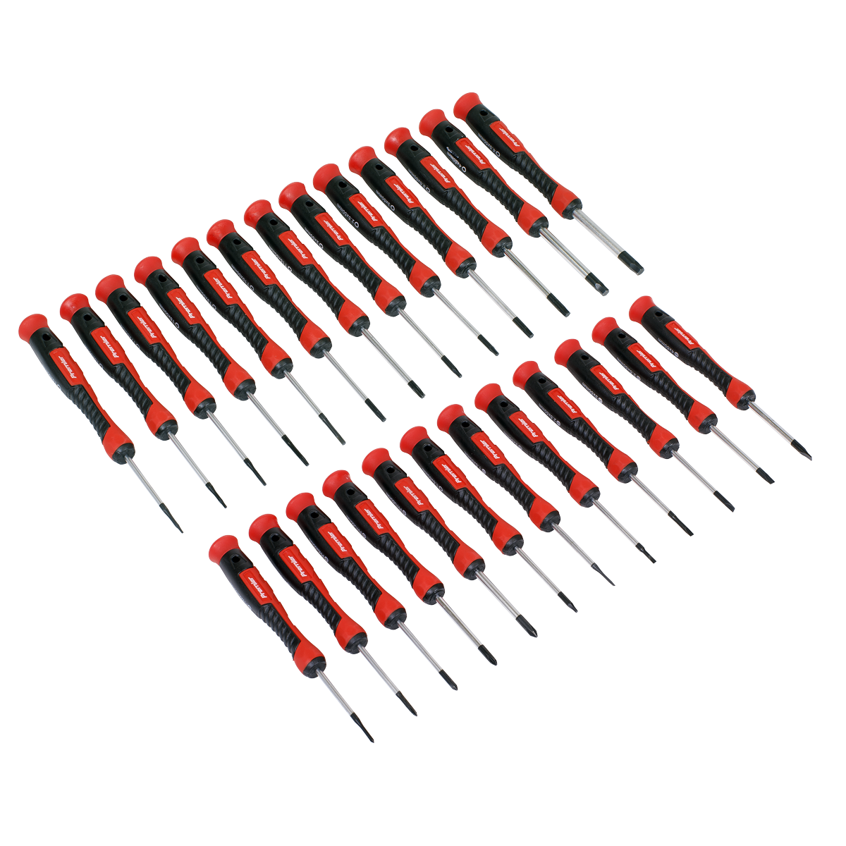 Sealey Precision Screwdriver Set 25 Pieces Slotted Phillips Hex TRX-Star AK97327