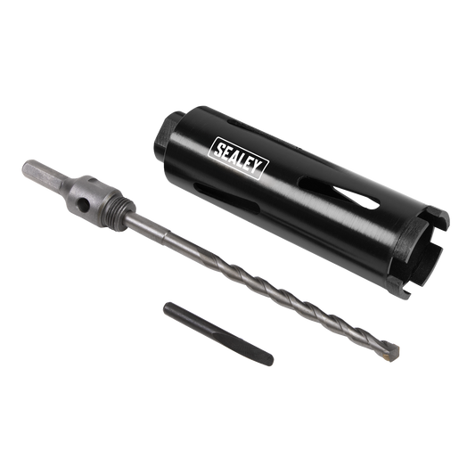 Sealey Core-to-Go Dry Diamond Core Drill For Dry Drilling 52mm x 150mm CTG52