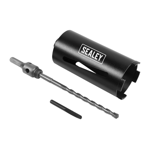 Sealey Core-To-Go Dry Diamond Core Drill 7Thick Wall Body 8mm x 150mm CTG78