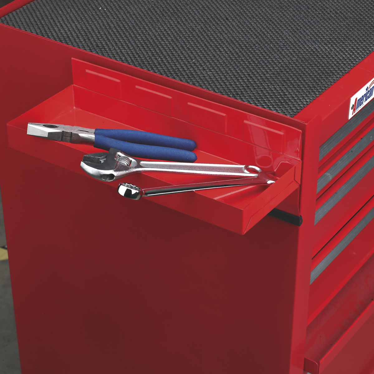 Sealey Magnetic Tool Storage Tray From Heavy Gauge Steel 310 x 115mm APTT310