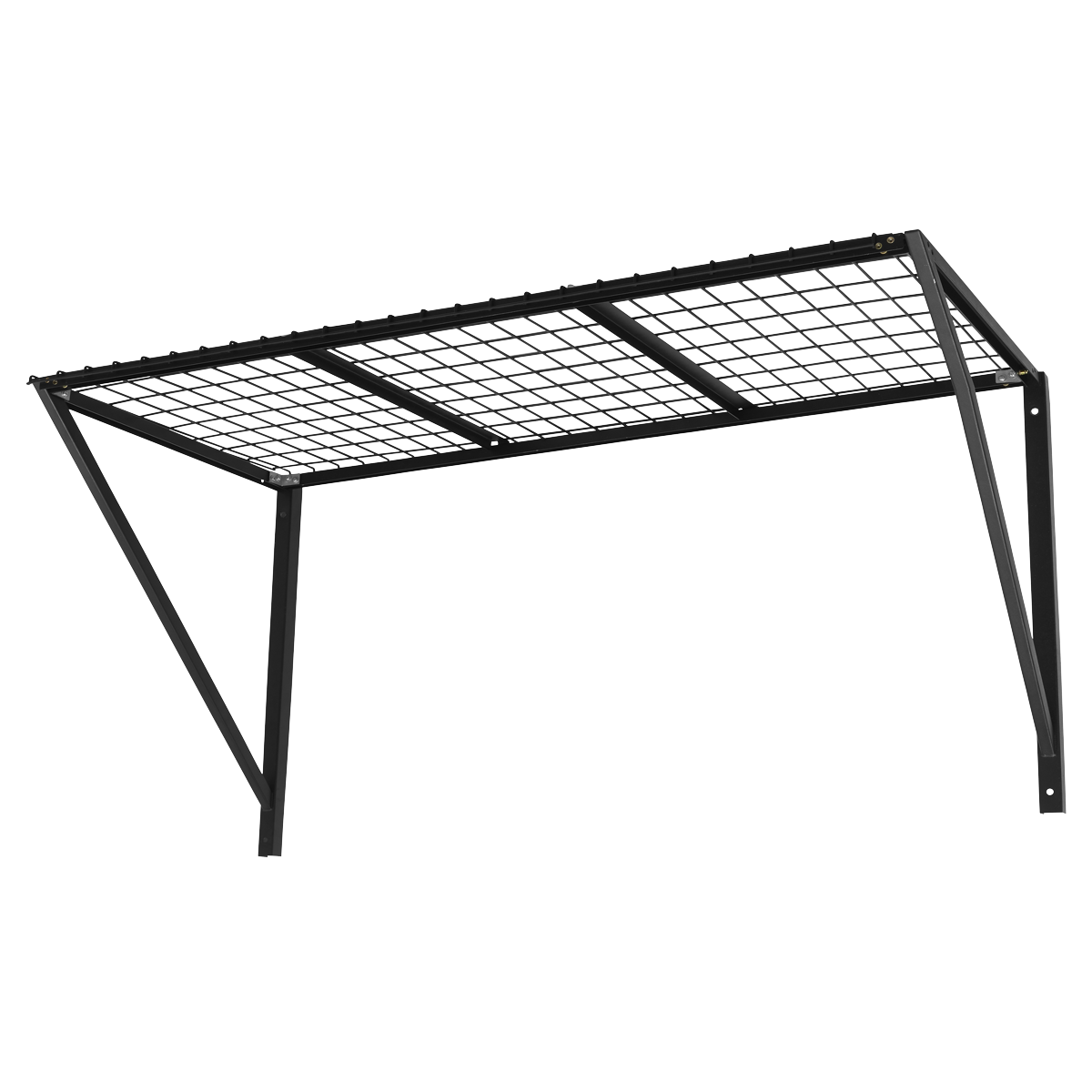 Sealey Heavy Duty Wall Mounted Storage Rack Weight Capacity 100kg APWSR01