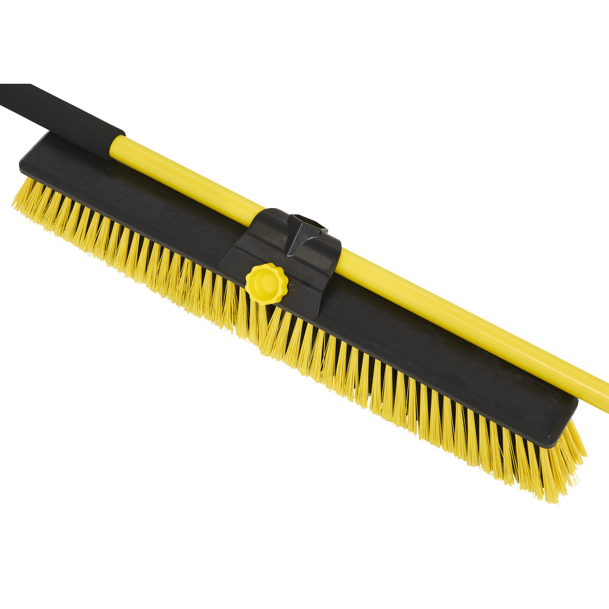 Sealey Bulldozer Yard Broom 24" 600mm Hard Wearing Sweeper + Steel Handle BM24HX