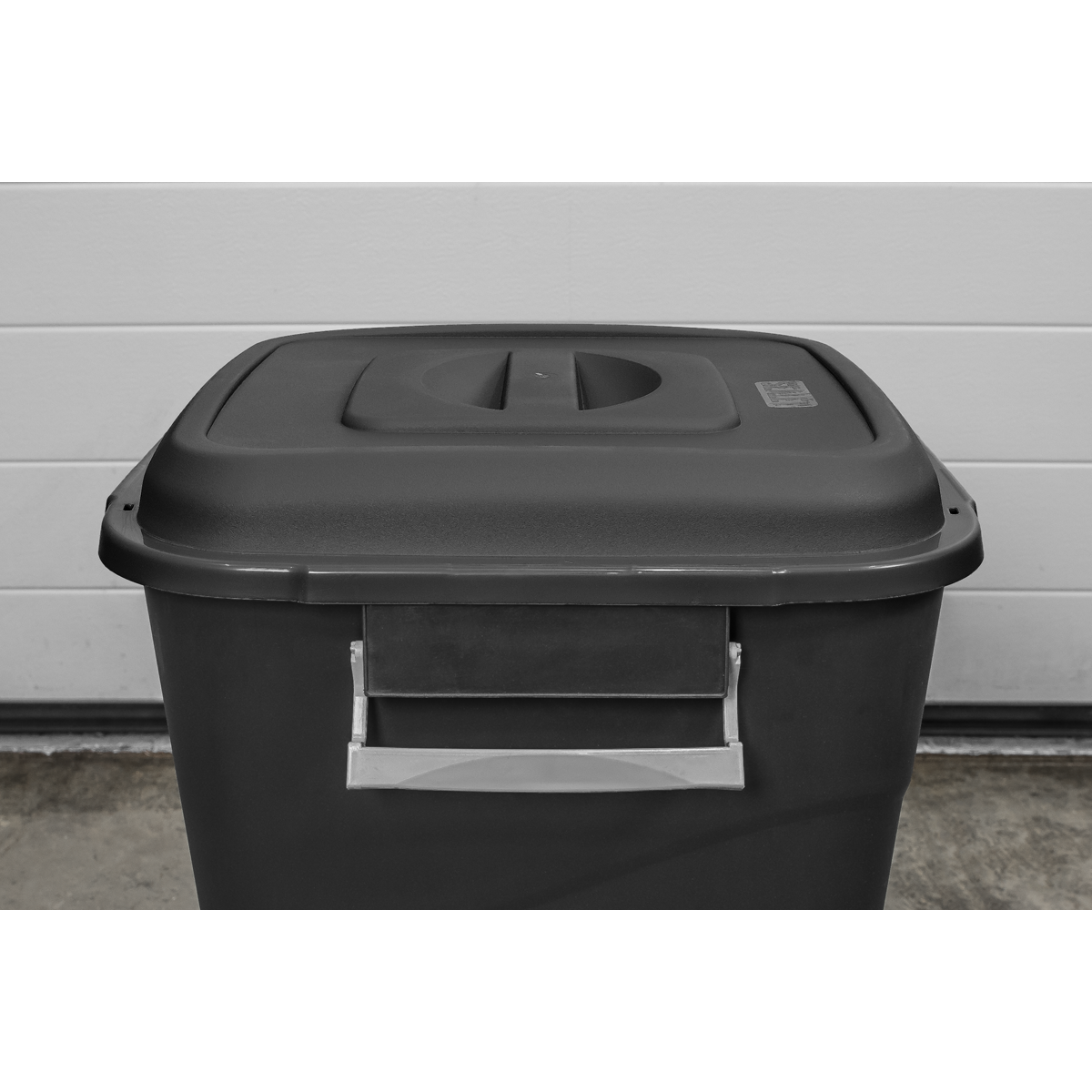 Sealey Durable Refuse Storage Bin Suitable For Outdoor Use 95 Litres Black BM95
