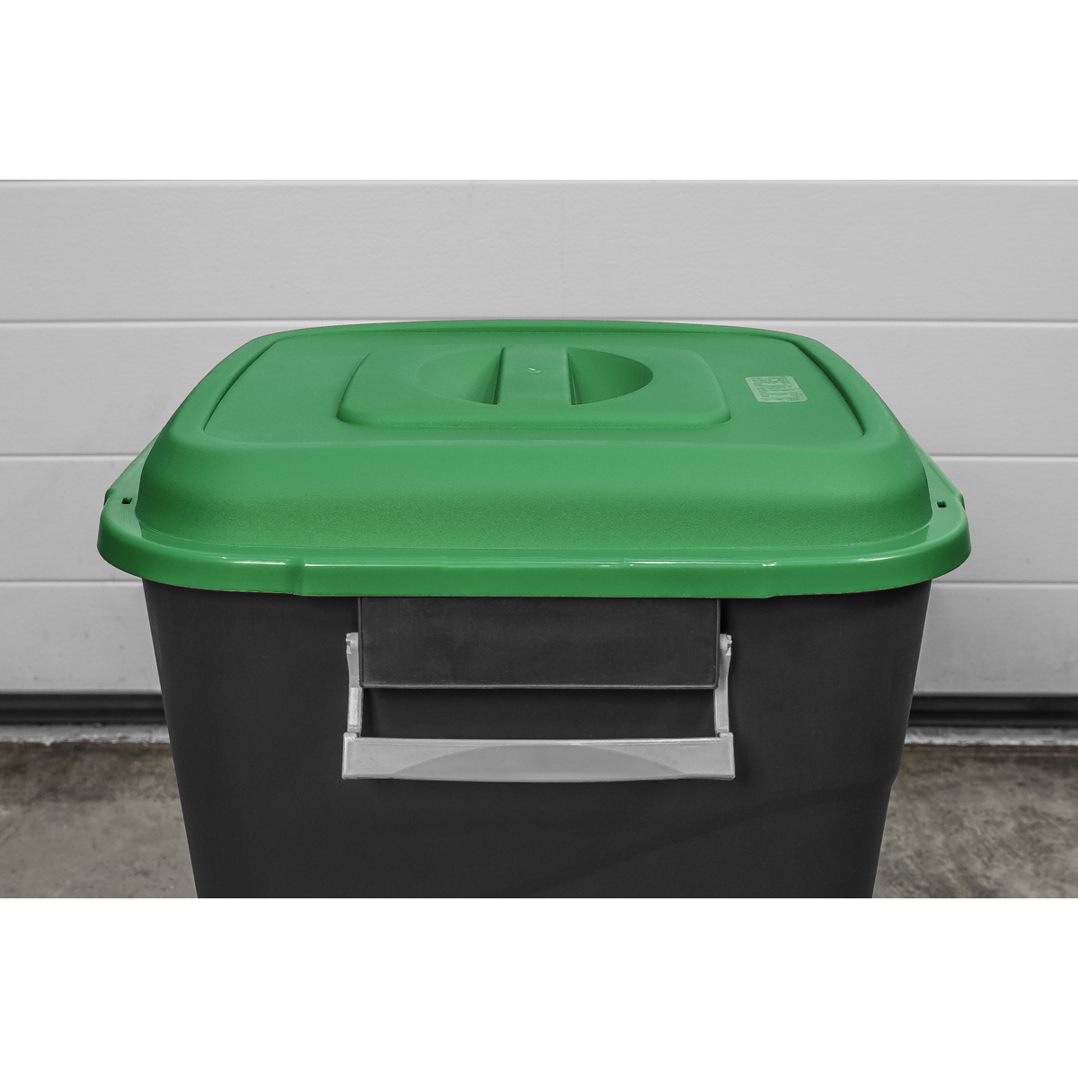 Sealey Durable Refuse Storage Bin Suitable For Outdoor Use 95 Litres Green BM95G