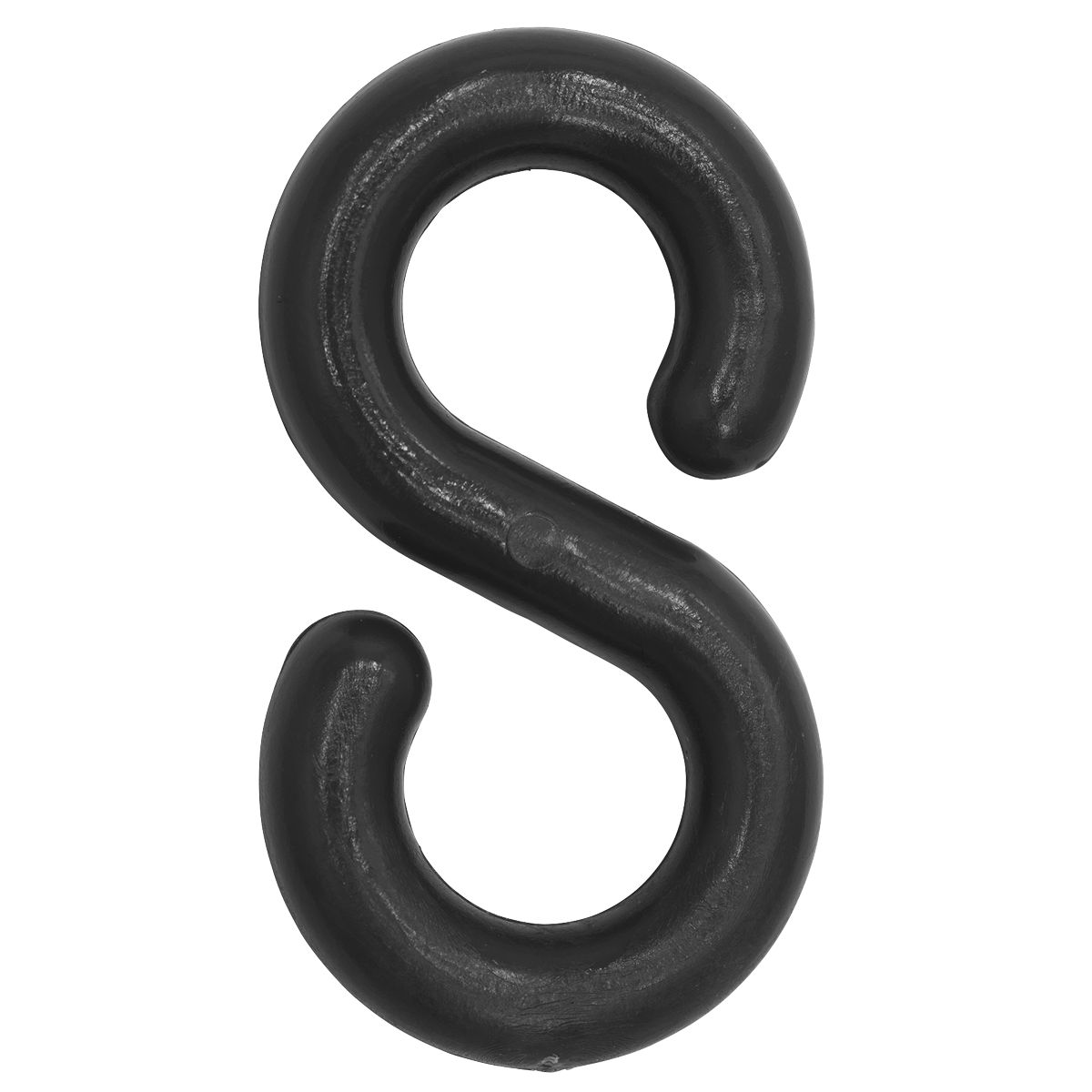 Sealey Plastic Chain S-Hook For BYC25M 10 Pcs Black For Safety Chain & Post Kit