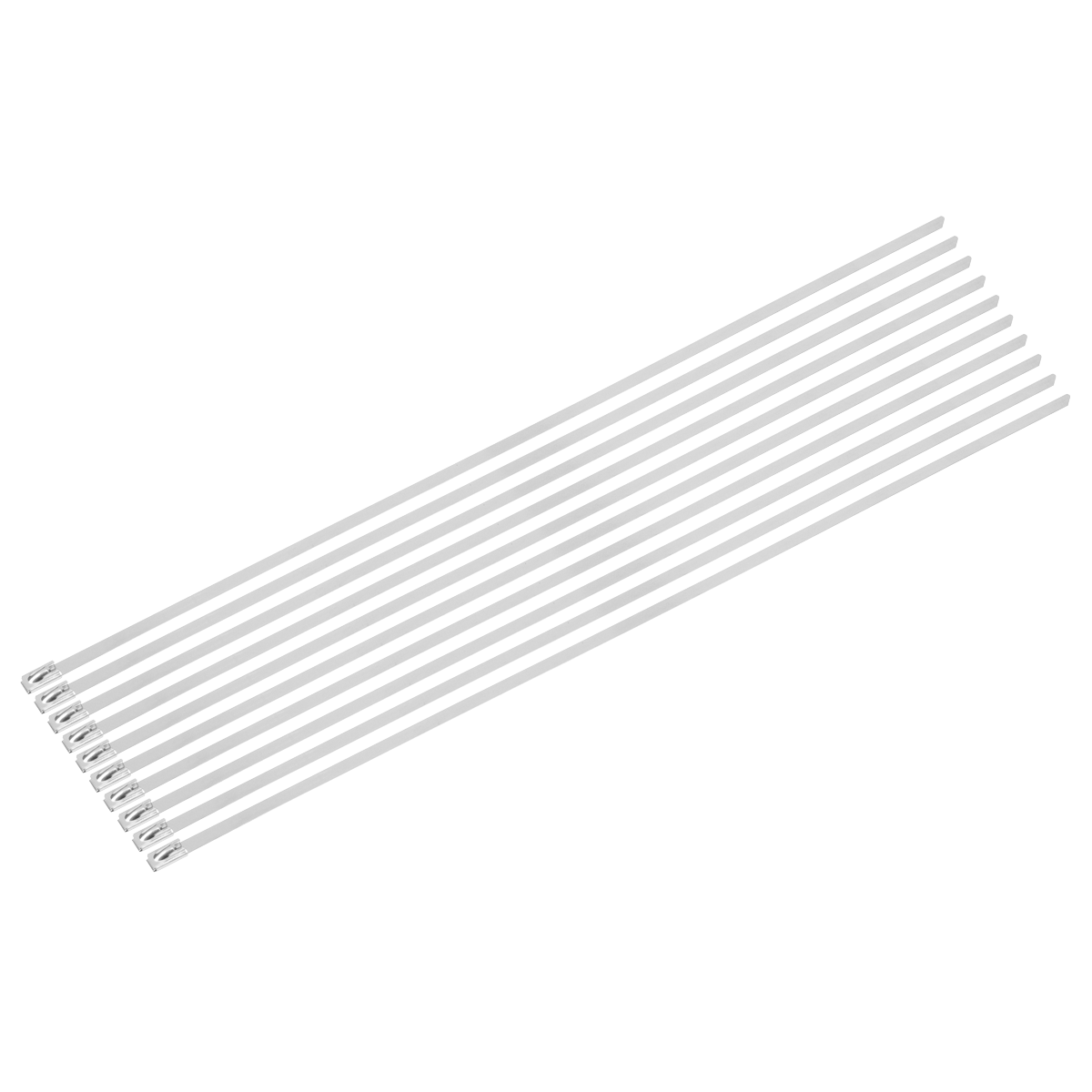 Sealey Stainless Steel Cable Tie 300mm x 4.6mm Wide Use 100 Pieces CTSS300