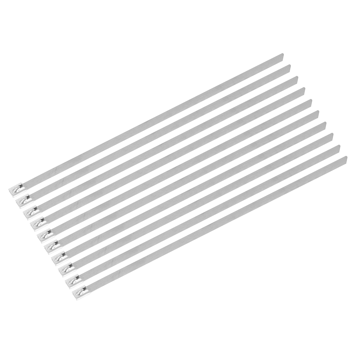 Sealey Stainless Steel Cable Tie 300mm x 7.9mm Wide Use 100 Pieces CTSS379