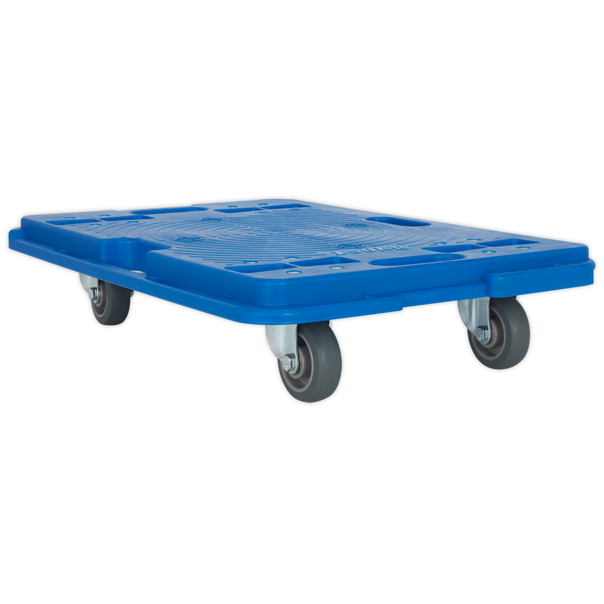 Sealey Interlocking Plastic Dolly Built-In Carry Handles 150kg Capacity CM150