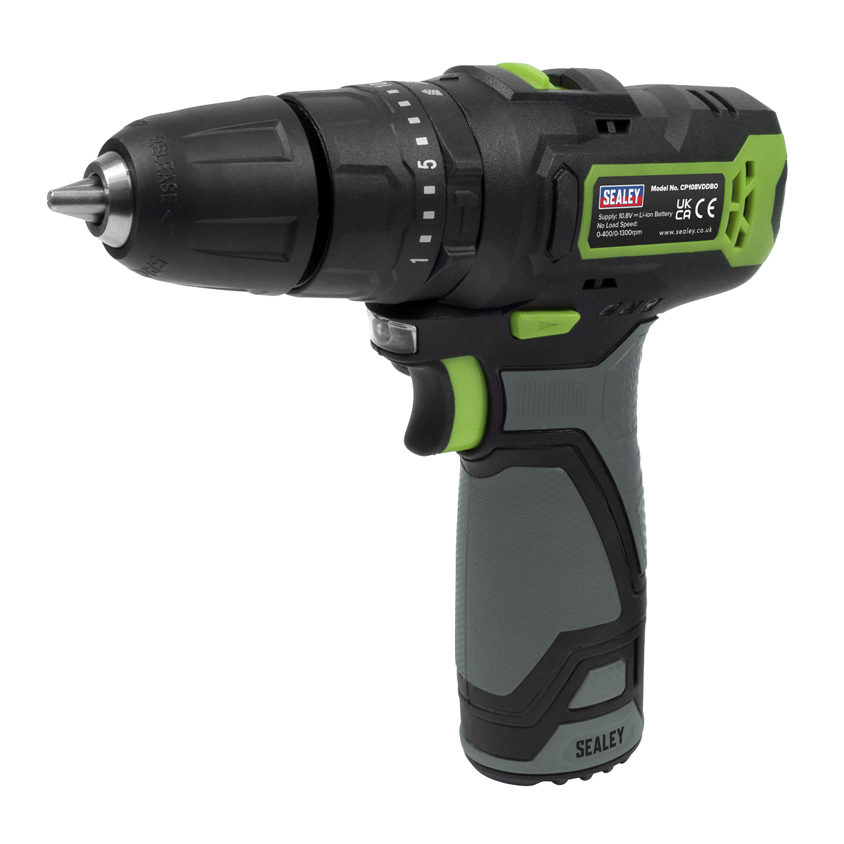 Sealey 10.8V SV10.8 Series Ø10mm Cordless Combi Drill - Body Only CP108VDDBO