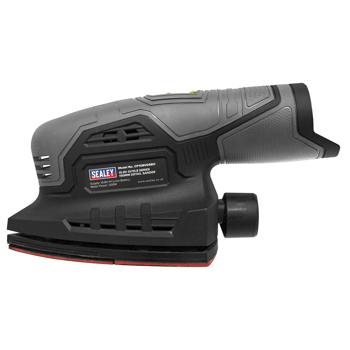 Sealey SV10.8 Cordless 150mm Detail Sander 10.8V With 2Ah Battery & Charger
