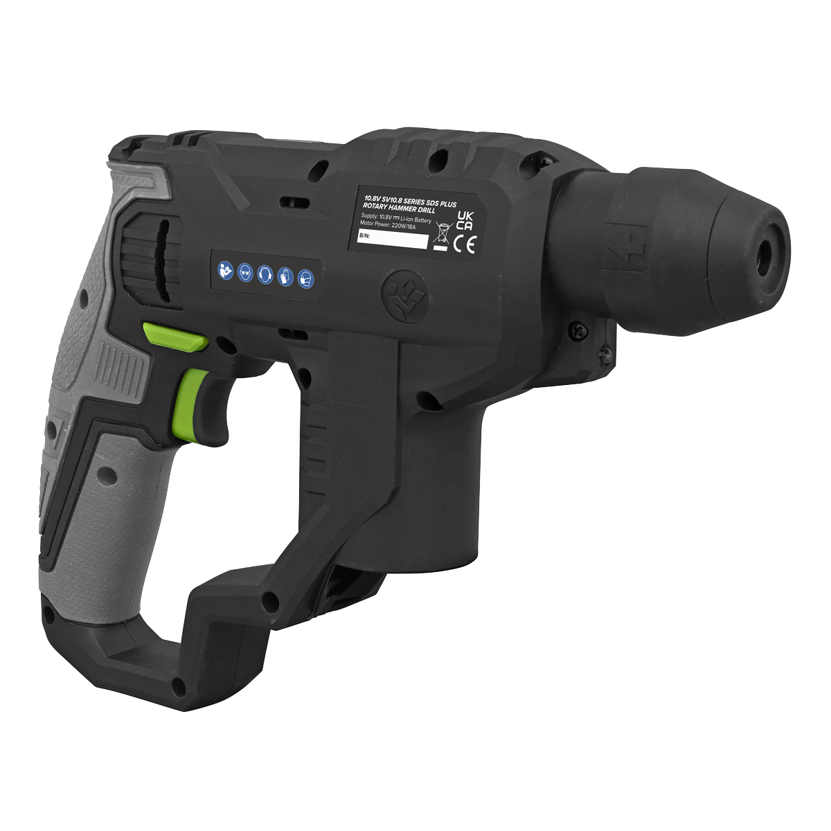 Sealey SV10.8 Series SDS Plus Rotary Hammer Drill 10.8V Body Only CP108VSDSBO