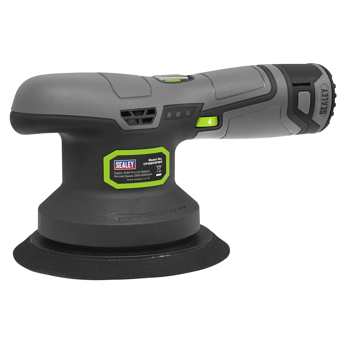 Sealey Dual Action Sander Polisher Kit 10.8V SV10.8 Series 150mm CP108VSP